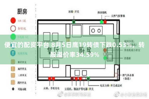 便宜的配资平台 8月5日鹰19转债下跌0.53%，转股溢价率34.59%