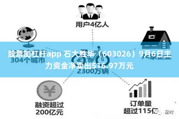 股票加杠杆app 石大胜华（603026）9月6日主力资金净卖出516.97万元